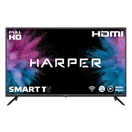  40" Телевизор Harper 40F660TS чёрный 1920x1080, Full HD, 50 Гц, Wi-Fi, SMART TV 