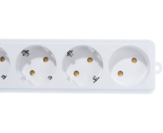  Сетевой фильтр Power Cube Pro (SPL(5+1)-16B-P-1.9M) 1,9 м, 6 розеток, белый 