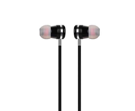  Проводные наушники с микрофоном внутриканальные Hoco M16 Ling saund metal universal, 3.5 Jack (black 