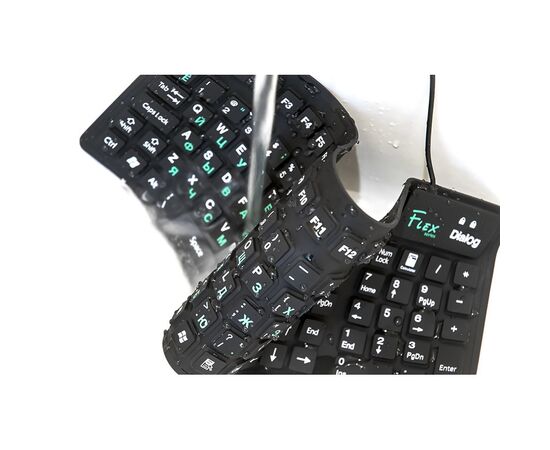  Клавиатура Dialog Flex KFX-03U USB (black) 