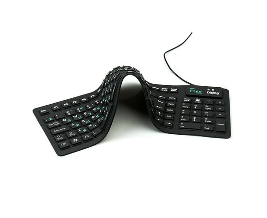  Клавиатура Dialog Flex KFX-03U USB (black) 