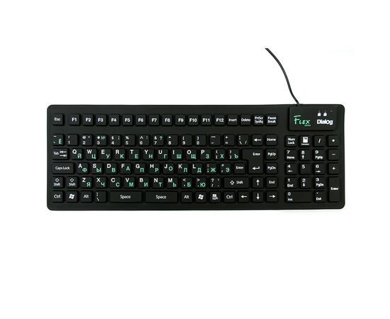  Клавиатура Dialog Flex KFX-03U USB (black) 