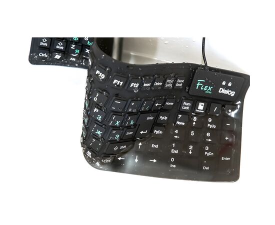  Клавиатура Dialog Flex KFX-03U USB (black) 