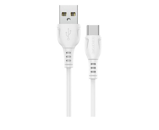  Кабель USB - Type-C Borofone BX51 Triumph, 100 см (white) 