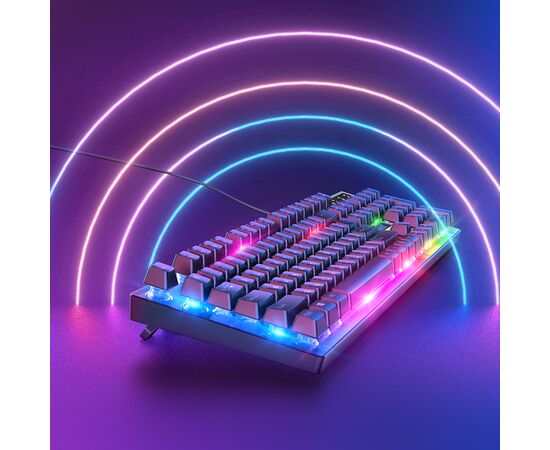  Игровая клавиатура и мышь HOCO GM18 Luminous, черный, Russian version 