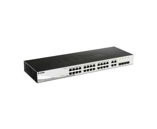  Коммутатор D-Link DGS-1210-28/F3A с 24 портами 10/100/1000Base-T и 4 комбо-портами 100/1000Base-T/SFP 