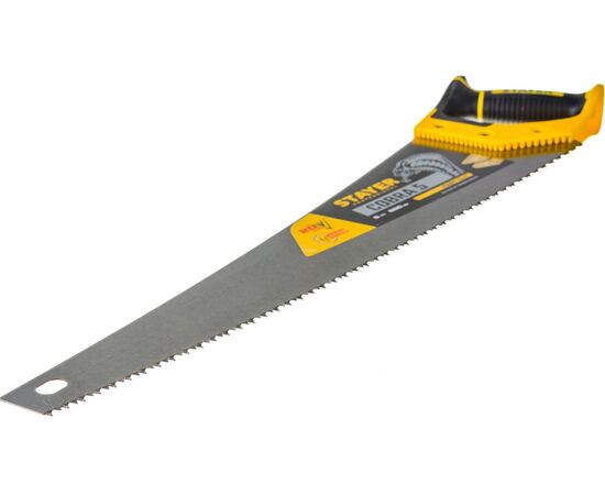  Ножовка по дереву пила Stayer Cobra 5 1506-50 z02 5 TPI/500 мм 