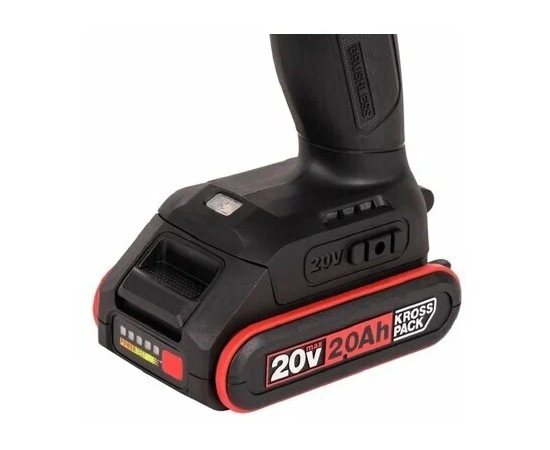  Дрель-шуруповерт аккумуляторный KRESS KU212.1 20V 2Ачx2 ЗУ Сумка+коробка 