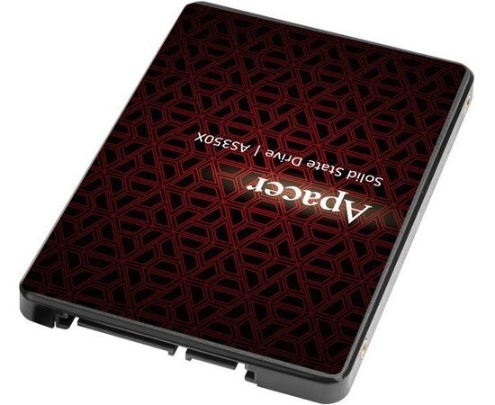  SSD Apacer PANTHER AS350X (AP256GAS350XR-1) 256Gb SATA 2.5" 7mm, R560/W540 Mb/s, IOPS 80K, MTBF 1,5M, 3D NAND, Retail 