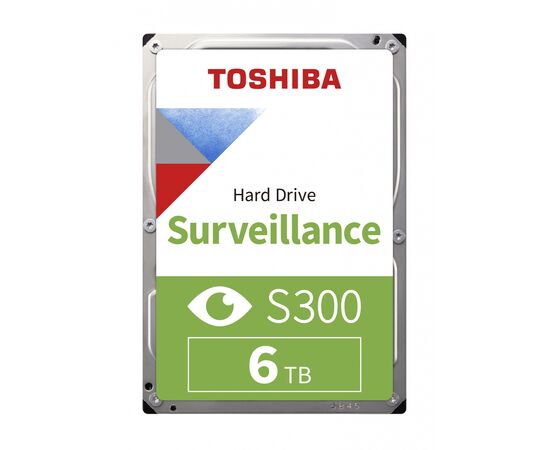  HDD Toshiba SATA-III 6Tb HDWT860UZSVA Surveillance S300 (5400rpm) 256Mb 3.5" 