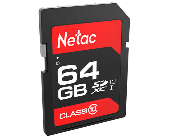  Карта памяти SDHC Netac P600 (NT02P600STN-064G-R) 64GB 