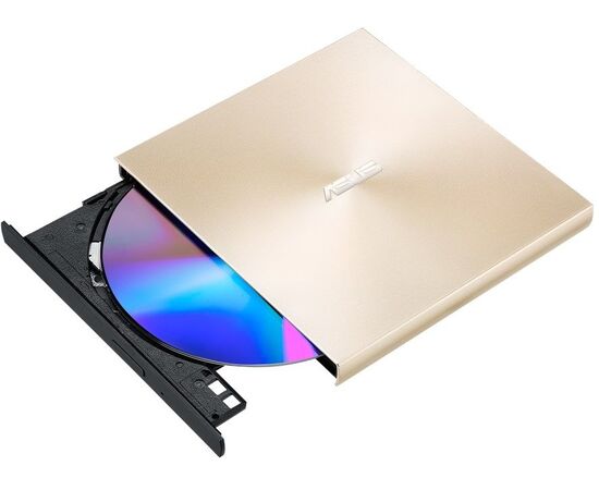  Привод DVD-RW Asus SDRW-08U9M-U золотистый USB slim ultra slim M-Disk Mac внешний RTL 