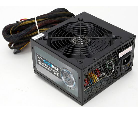  Блок питания ZALMAN ZM600-LXII, 600W, ATX12V v2.3, APFC, 12cm Fan, Ret 