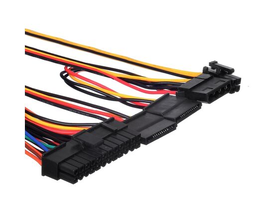  Блок питания ExeGate AA550 EX292240RUS-S 550W (ATX, SC, 8cm fan, 24pin, 4pin, 2xSATA, IDE, кабель 220V с защитой от выдергивания) 