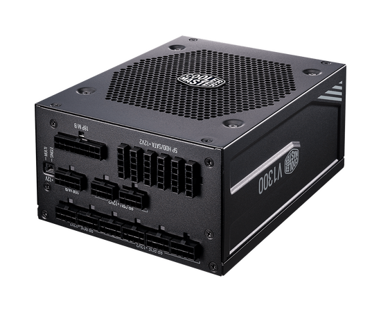  Блок питания Cooler Master V1300 (MPZ-D001-AFBAPV-EU) ATX 1300W 80+ platinum (24+8+4+4pin) APFC 140mm fan 16xSATA Cab Manag RTL 