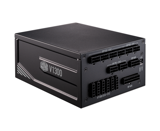  Блок питания Cooler Master V1300 (MPZ-D001-AFBAPV-EU) ATX 1300W 80+ platinum (24+8+4+4pin) APFC 140mm fan 16xSATA Cab Manag RTL 