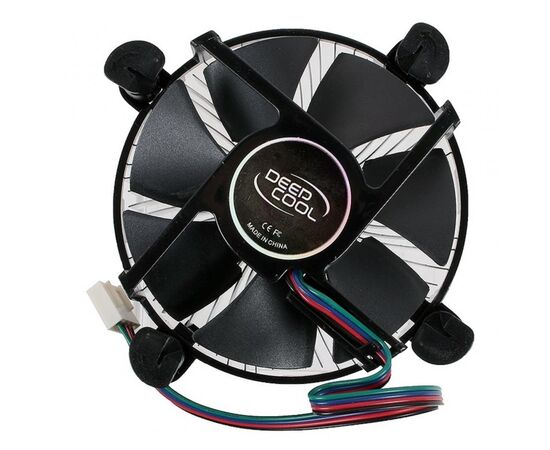  Охладитель Deepcool Intel CK-11509 PWM, S115x/S775, TDP 65W, 4 pin, fan Ф92x25mm, 900-2400rpm, 17.8-30.5dBA, 41.39CFM, 1.44W, HDB (hydro dynamic bearing), 179 гр. 