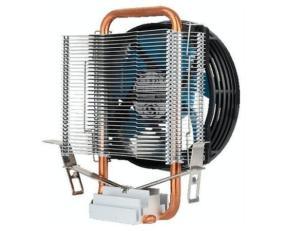  Охладитель AeroCool Verkho 1-3P, Multi Sockets, 1 теплотрубка, TPD 100W, 3-pin, fan Ф90x25mm, 2300rpm, 27,6 dBA, 59.9 CFM, HDA (гидродинамический подшипник), MTBF 60000hrs 