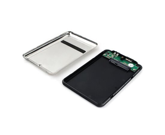  Корпус для HDD/SSD 2.5" SATA3 USB3.0 Gembird EE2-U3S-60, Black, алюминиевый 