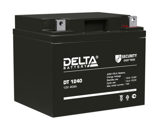  Батарея Delta DT 1240 (12V, 40Ah) 