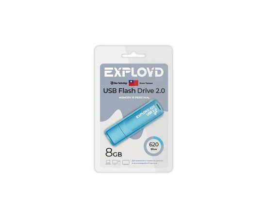  USB  8GB  Exployd  620  синий 
