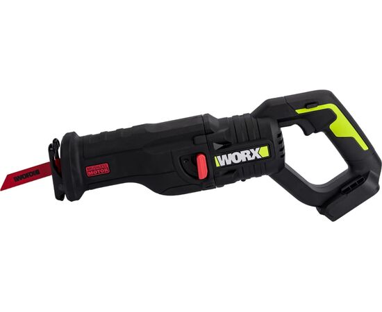  Пила сабельная WORX Professional WU501.9 аккумуляторная, бесщеточная, 20В, 29мм, без АКБ и ЗУ 