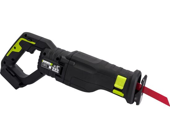  Пила сабельная WORX Professional WU501.9 аккумуляторная, бесщеточная, 20В, 29мм, без АКБ и ЗУ 