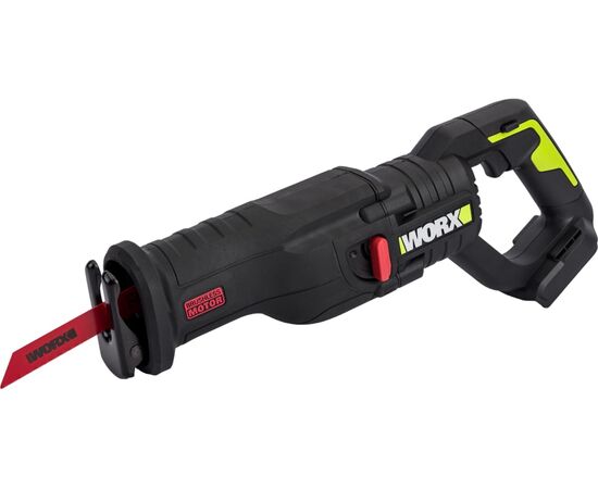  Пила сабельная WORX Professional WU501.9 аккумуляторная, бесщеточная, 20В, 29мм, без АКБ и ЗУ 