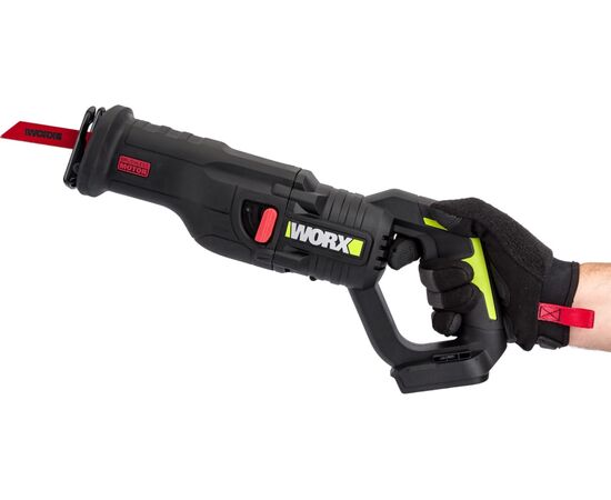  Пила сабельная WORX Professional WU501.9 аккумуляторная, бесщеточная, 20В, 29мм, без АКБ и ЗУ 