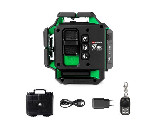  Лазерный уровень ADA LaserTank 3-360 Green Basic Edition (А00633) 