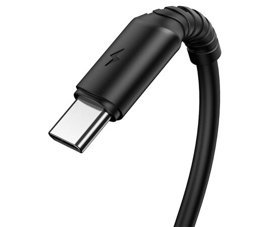  Кабель USB BOROFONE BX47 Coolway USB - Type-C, 2.4А, 1 м, черный 