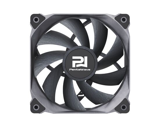  Вентилятор PentaWave PF-K12EX PWM / 120mm 4 pin Dual NMB Ball Bearing 500-2400rpm 108CFM 38.5dBA/ Gray 