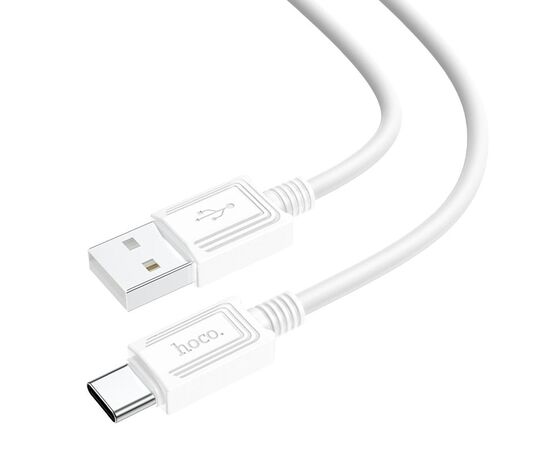  Кабель USB - Type-C Hoco X73 100см 3A (white) (206186) 
