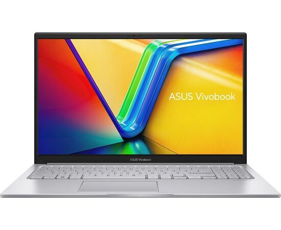  Ноутбук Asus Vivobook 15 X1504VA-BQ895 Core 5 120U 16Gb SSD512Gb Intel Graphics 15.6" IPS FHD (1920x1080) noOS silver WiFi BT Cam (90NB13Y2-M00880) 