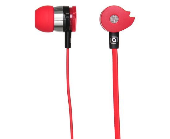  Наушники Oklick HS-S-210 1.2м красный 