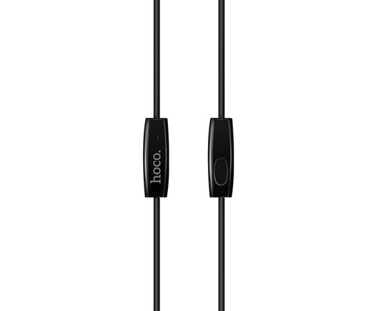 Проводные наушники HOCO M19 Drumbeat, Jack 3.5mm, 1.2 м, черный 