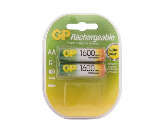  Аккумулятор GP  R6 (1600 mAh) (2бл)   (2/20/160) 