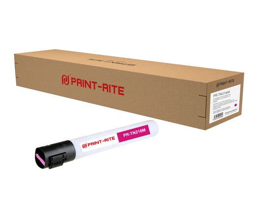  Картридж Print-Rite TFK481MPRJ TN216M (PR-TN216M) лазерный пурпурный (26000стр.) для Konica Minolta bizhub C220/C280/C360 