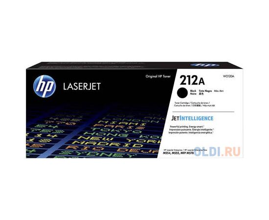  Картридж лазерный HP 212A W2120A черный (5500стр.) для HP CLJ Enterprise M554/M555 