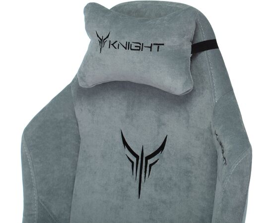  Кресло Knight N1 Fabric Light-28 (Knight N1 SKY) серо-голубой 