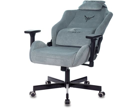  Кресло Knight N1 Fabric Light-28 (Knight N1 SKY) серо-голубой 