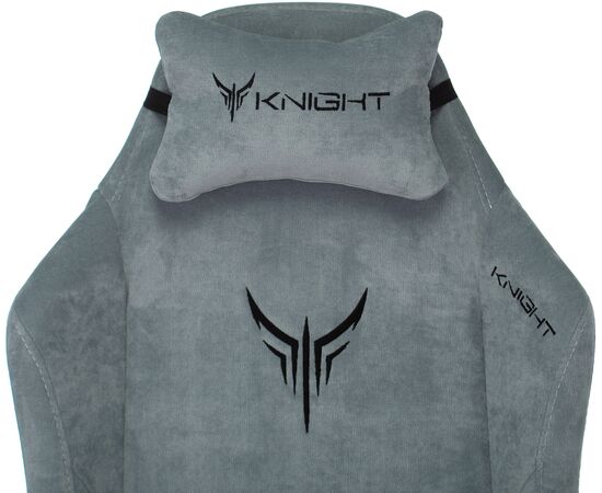  Кресло Knight N1 Fabric Light-28 (Knight N1 SKY) серо-голубой 