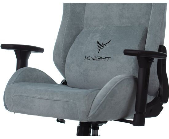  Кресло Knight N1 Fabric Light-28 (Knight N1 SKY) серо-голубой 