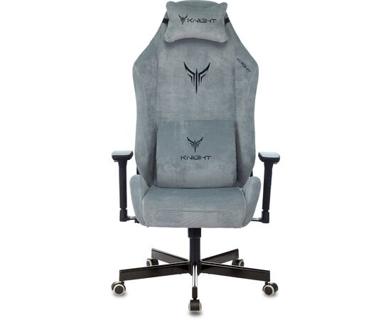  Кресло Knight N1 Fabric Light-28 (Knight N1 SKY) серо-голубой 