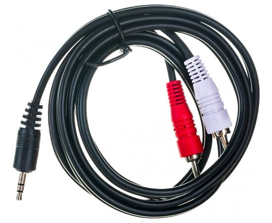  Кабель Perfeo J2002 Jack 3.5 мм вилка - 2xRCA вилка 1,5м 