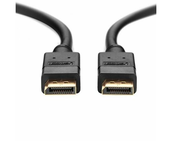  Кабель UGREEN DP102 10211 DP 1.2 Male to Male Cable 2m Black 