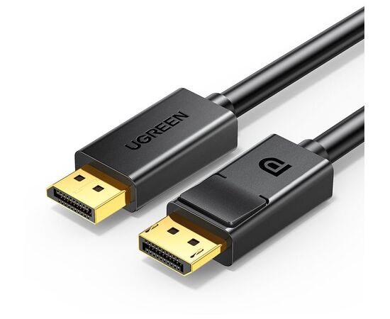  Кабель UGREEN DP102 10211 DP 1.2 Male to Male Cable 2m Black 