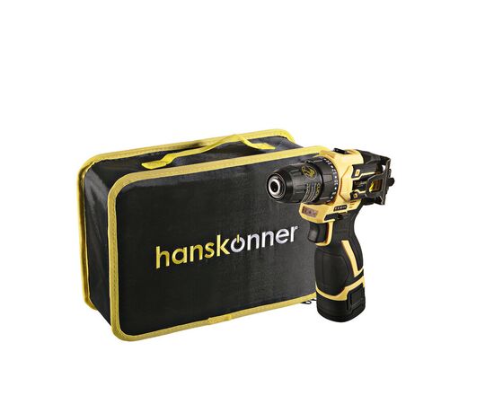  Шуруповерт Hanskonner HCD1645BLC аккумуляторный 2АКБ+ЗУ 