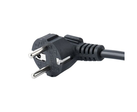  Сетевой удлинитель,  Amper 0,2м, 2 розетки, 3*0,75мм, 10А, 2500 Вт, 3usb, 1Type-C, 3кн, черный. 