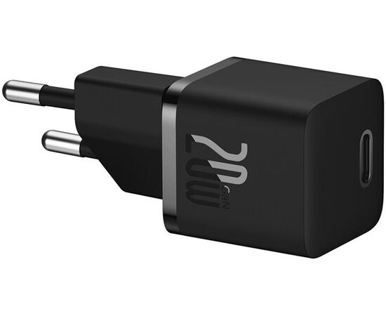  СЗУ Baseus GaN5 CCGN050101 Fast Charger mini 1C 20W EU Black 